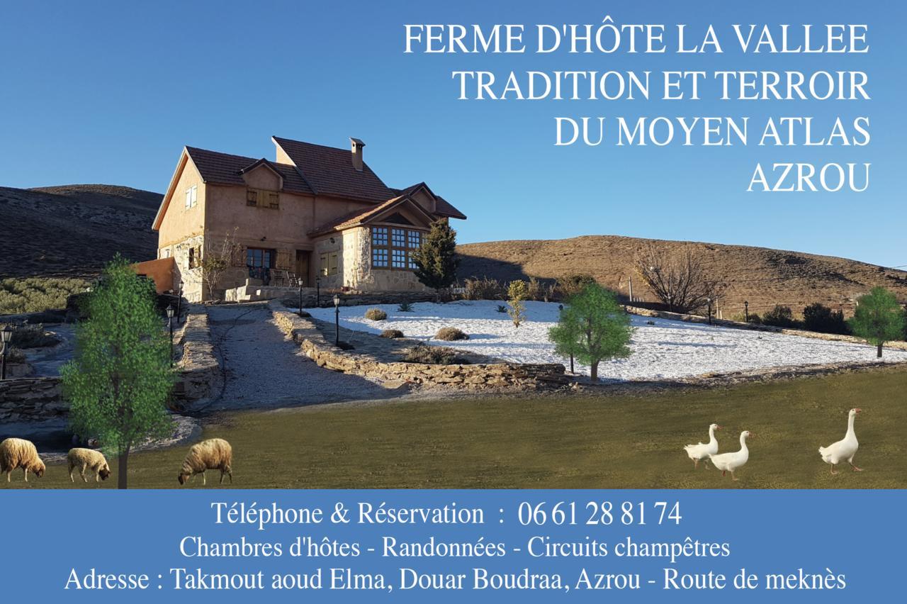 Ferme D’hôte La Vallée Azrou Extérieur photo